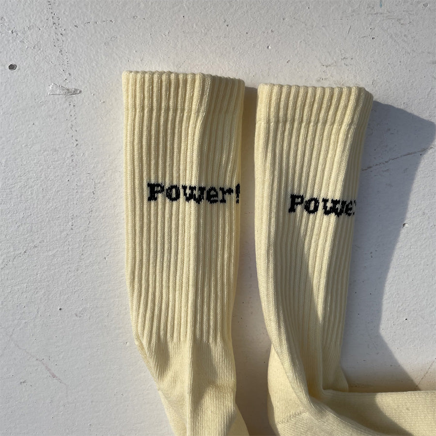 yours socks(ユアーズソックス) / 靴下 クルーソックス  / WRESTLER - LEMON / Y2505 / メンズ