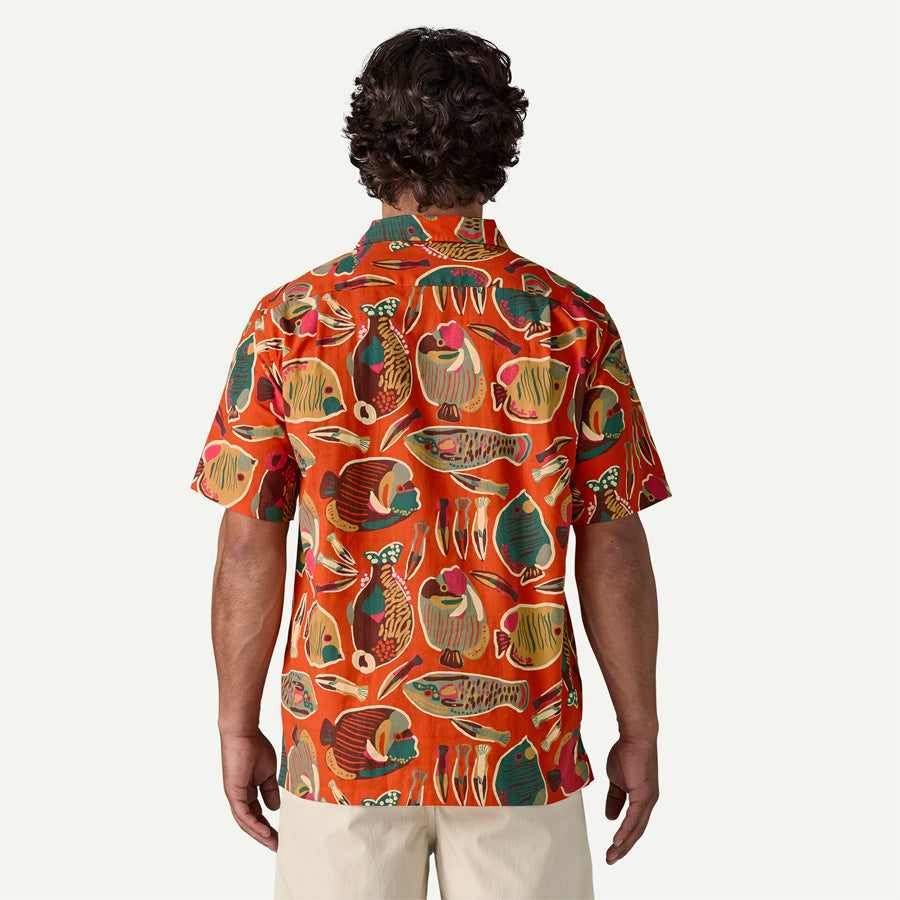 PATAGONIA(パタゴニア) / 半袖シャツ / Men's TIDAL THREADS CAMP SHIRT - POLLINATOR ORANGE / 52567 / メンズ