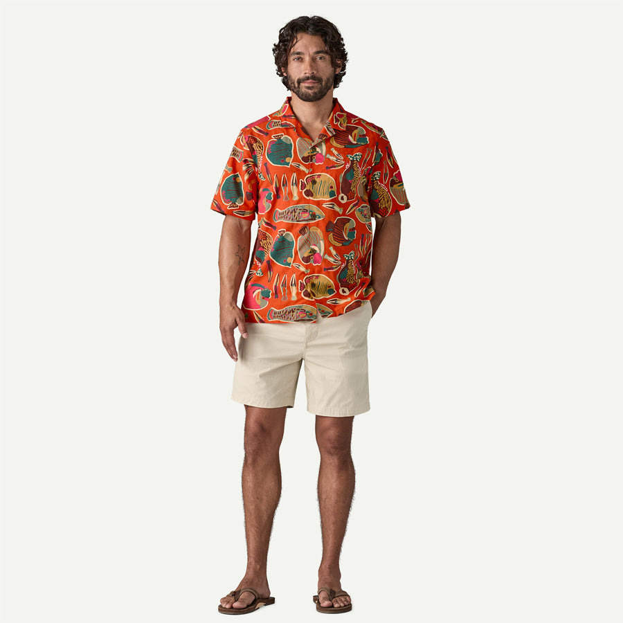 PATAGONIA(パタゴニア) / 半袖シャツ / Men's TIDAL THREADS CAMP SHIRT - POLLINATOR ORANGE / 52567 / メンズ
