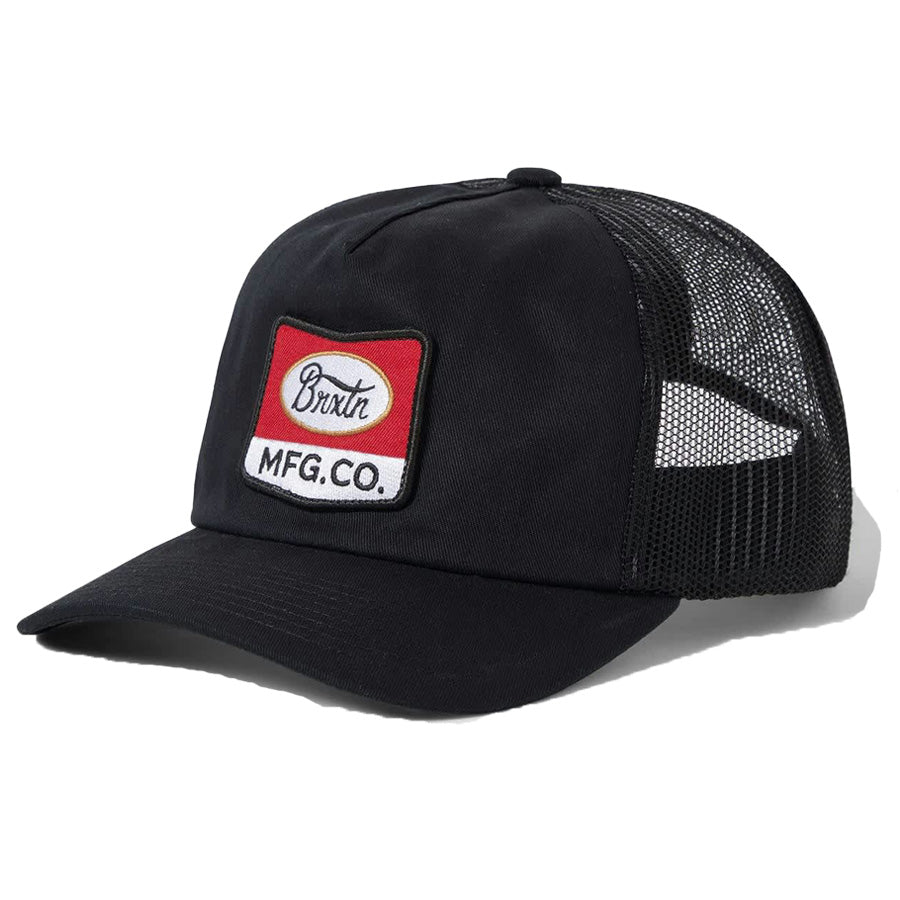 BRIXTON ( ブリクストン ) / スナップバック メッシュキャップ 帽子 / PHILLIPS NETPLUS TRUCKER HAT - BLACKxBLACK / 11795