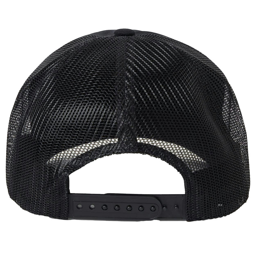 BRIXTON ( ブリクストン ) / スナップバック メッシュキャップ 帽子 / PHILLIPS NETPLUS TRUCKER HAT - BLACKxBLACK / 11795