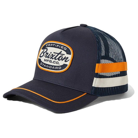 BRIXTON ( ブリクストン ) / スナップバック メッシュキャップ 帽子 / COPLEY NP HP TRUCKER HAT - NAVY / 11946