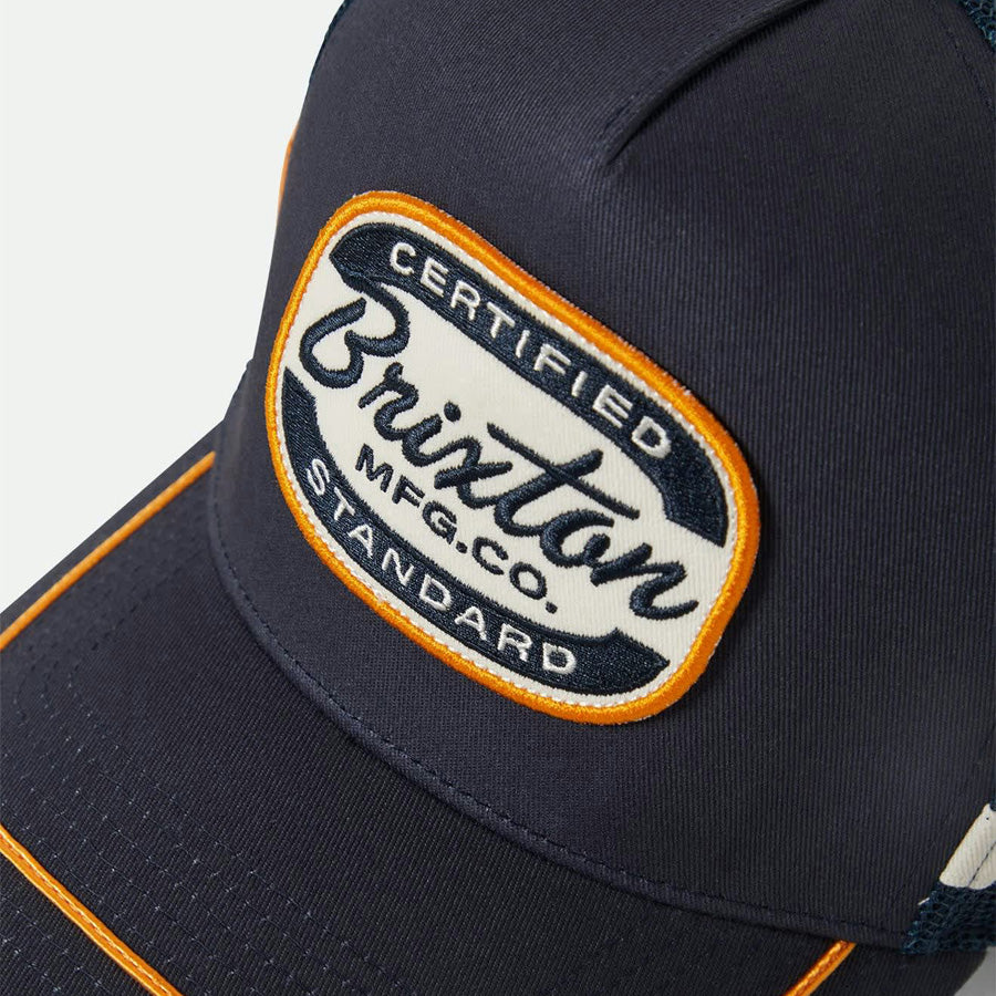 BRIXTON ( ブリクストン ) / スナップバック メッシュキャップ 帽子 / COPLEY NP HP TRUCKER HAT - NAVY / 11946