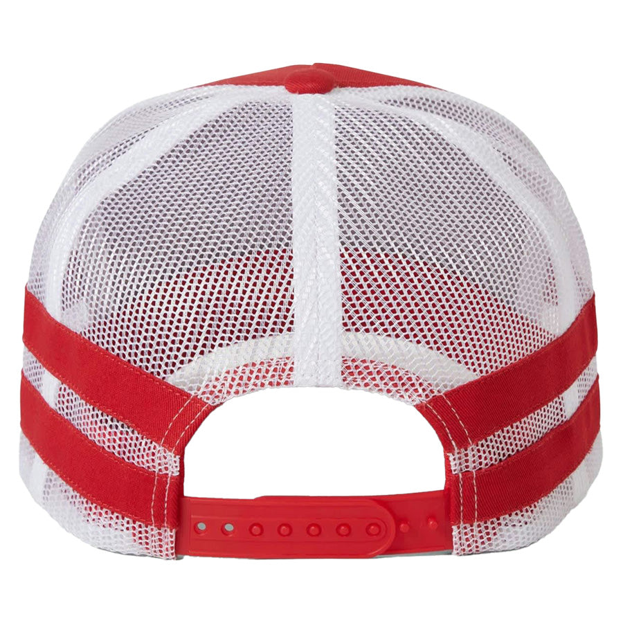 BRIXTON ( ブリクストン ) / スナップバック メッシュキャップ 帽子 / COPLEY NP HP TRUCKER HAT - RED x WHITE / 11946