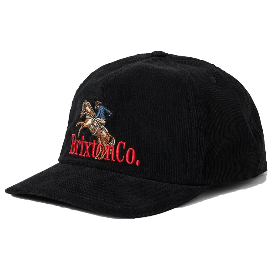 BRIXTON (ブリクストン) / ベースボールキャップ 帽子 / INWOOD MP SNPK - BLACK / 11791