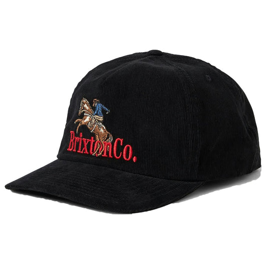 BRIXTON (ブリクストン) / ベースボールキャップ 帽子 / INWOOD MP SNPK - BLACK / 11791