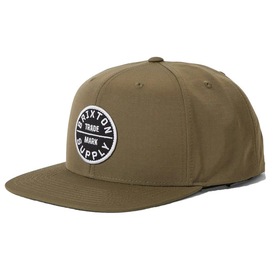 BRIXTON (ブリクストン) / ベースボールキャップ 帽子 / OATH III SNAPBACK - IVY GREEN RIPSTOP / 10777