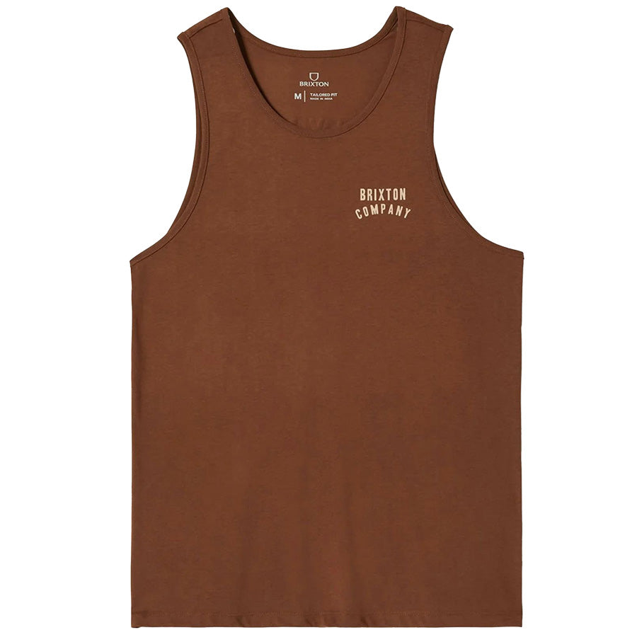 BRIXTON ( ブリクストン ) / タンクトップ / WOODBURN TANK TOP - PINECONE BROWN x HAZELNUT / 22736-PNCBH