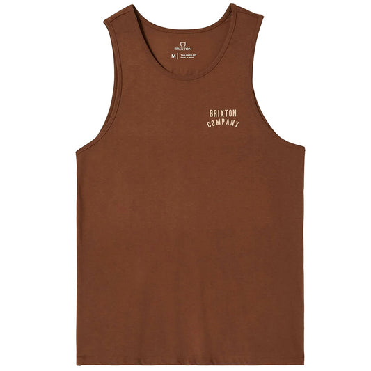 BRIXTON ( ブリクストン ) / タンクトップ / WOODBURN TANK TOP - PINECONE BROWN x HAZELNUT / 22736-PNCBH