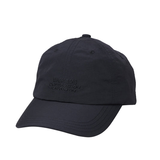 LIBERAIDERS(リベレイダース) / 6パネル キャップ / EMBROIDERY NYLON CAP - BLACK x BLACK / 719032501
