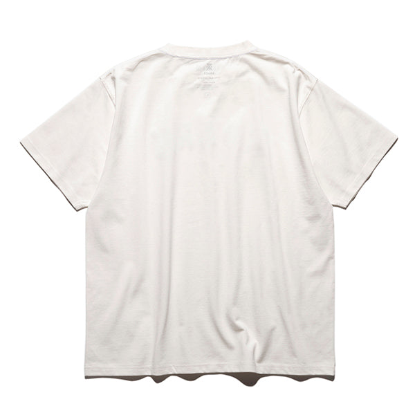 THE ROARK ロアーク / 半袖ドライTシャツ / "MEDIEVAL" FINE TECH DRY TEE - WHITE / RTJF1122-WHT / メンズ