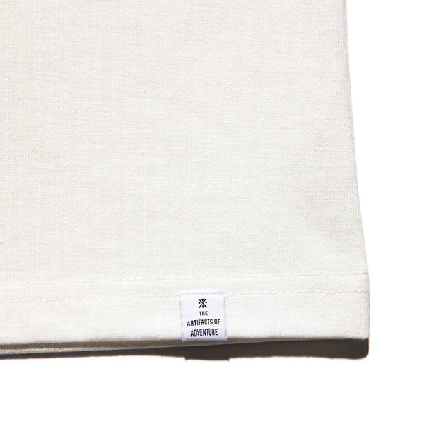 THE ROARK ロアーク / 半袖ドライTシャツ / "MEDIEVAL" FINE TECH DRY TEE - WHITE / RTJF1122-WHT / メンズ