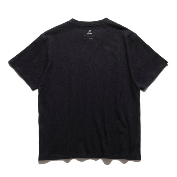 THE ROARK ロアーク / 半袖 Tシャツ / H/W HEMPCOTTON S/S TEE - BLACK / RTJH1120-BLK / メンズ