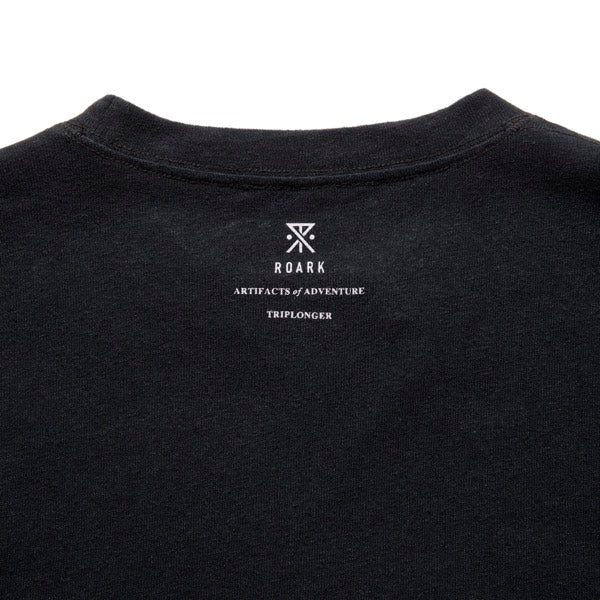 THE ROARK ロアーク / 半袖 Tシャツ / H/W HEMPCOTTON S/S TEE - BLACK / RTJH1120-BLK / メンズ