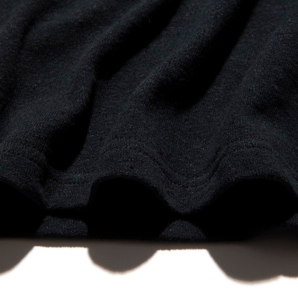 THE ROARK ロアーク / 半袖 Tシャツ / H/W HEMPCOTTON S/S TEE - BLACK / RTJH1120-BLK / メンズ