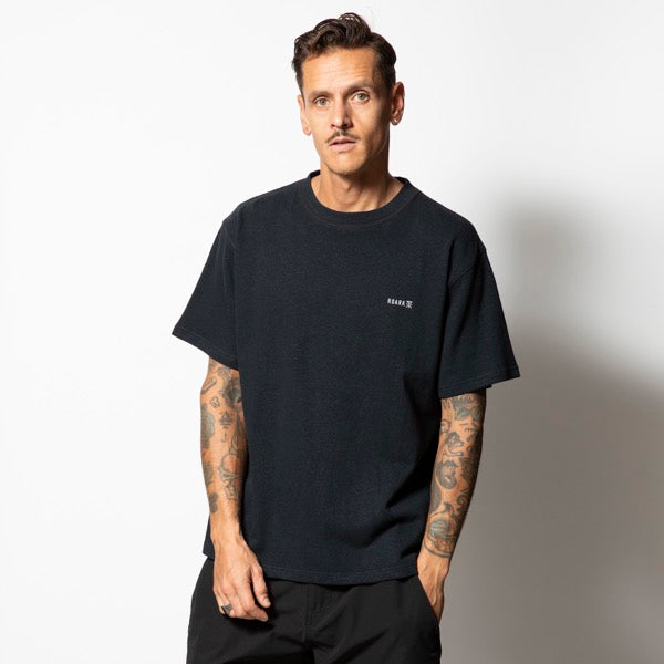 THE ROARK ロアーク / 半袖 Tシャツ / H/W HEMPCOTTON S/S TEE - BLACK / RTJH1120-BLK / メンズ