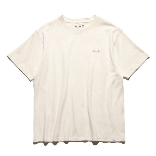 THE ROARK ロアーク / 半袖 Tシャツ / H/W HEMPCOTTON S/S TEE - WHITE / RTJH1120-WHT / メンズ