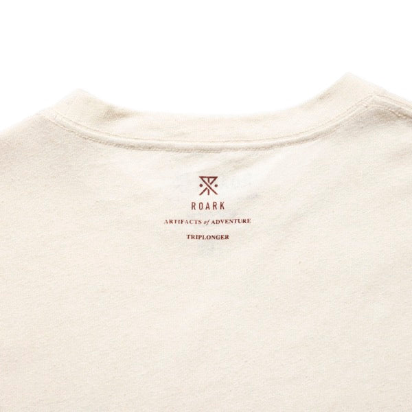 THE ROARK ロアーク / 半袖 Tシャツ / H/W HEMPCOTTON S/S TEE - WHITE / RTJH1120-WHT / メンズ