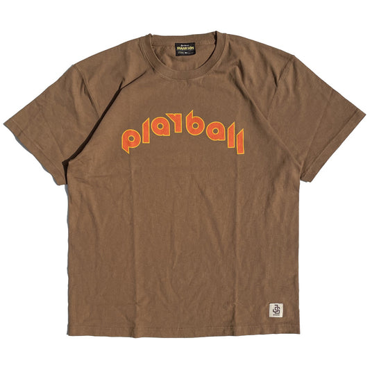 JHANKSON（ジャンクソン） / 半袖Tシャツ / PLAY BALL S/S TEE - CAMEL / 24045