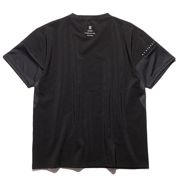 THE ROARK ロアーク / 半袖 Tシャツ ドライ / DELTA QD S/S TEE - BLACK / RTJPD1120-BLK / メンズ