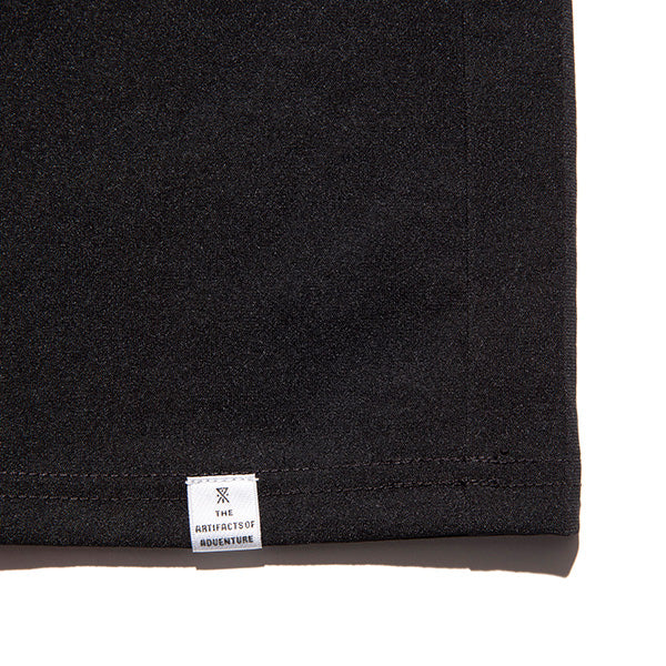 THE ROARK ロアーク / 半袖 Tシャツ ドライ / DELTA QD S/S TEE - BLACK / RTJPD1120-BLK / メンズ