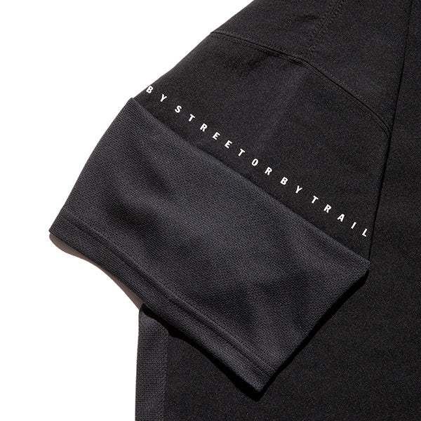 THE ROARK ロアーク / 半袖 Tシャツ ドライ / DELTA QD S/S TEE - BLACK / RTJPD1120-BLK / メンズ