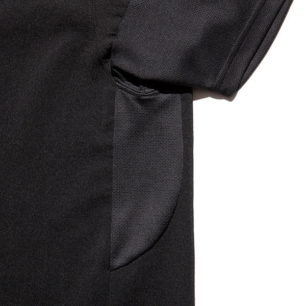 THE ROARK ロアーク / 半袖 Tシャツ ドライ / DELTA QD S/S TEE - BLACK / RTJPD1120-BLK / メンズ