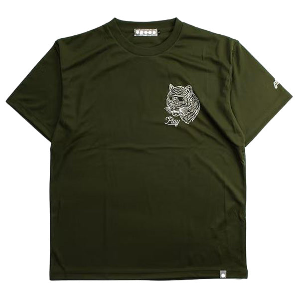 PLAY DESIGN  プレイデザイン / P01 / 半袖ドライTシャツ / CC MESH TEE  - KHAKI / 25SS0CMTEKHK / メンズ