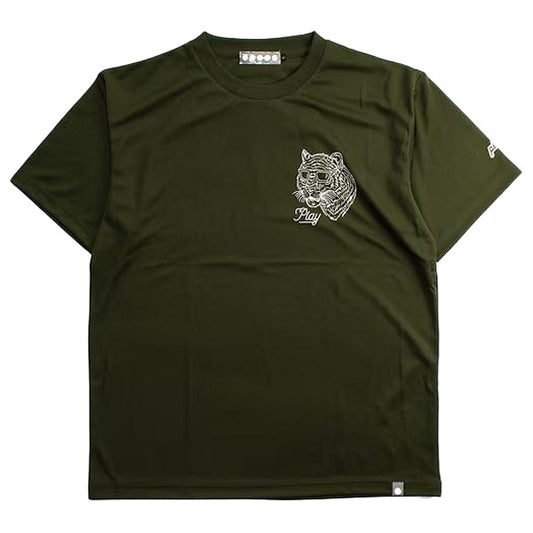 PLAY DESIGN  プレイデザイン / P01 / 半袖ドライTシャツ / CC MESH TEE  - KHAKI / 25SS0CMTEKHK / メンズ