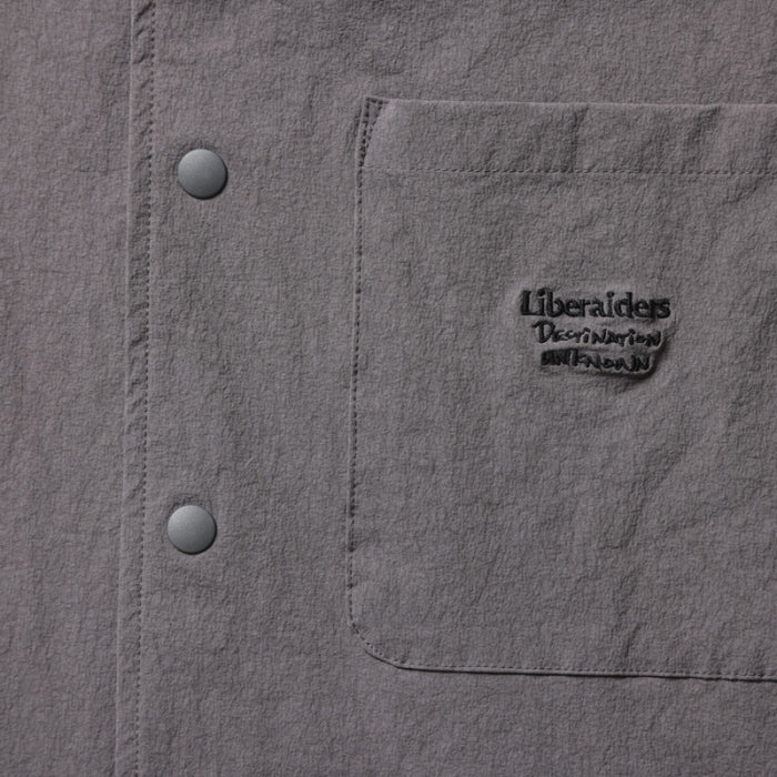LIBERAIDERS(リベレイダース) / コーデュラ 半袖 シャツ / CORDURA 4WAY STRETCH SHIRT - GRAY / 712052501 / メンズ