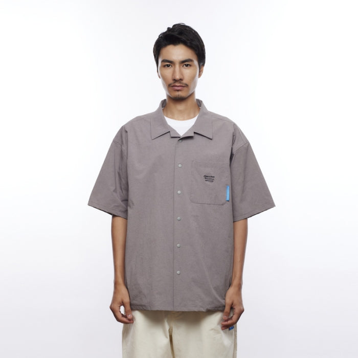 LIBERAIDERS(リベレイダース) / コーデュラ 半袖 シャツ / CORDURA 4WAY STRETCH SHIRT - GRAY / 712052501 / メンズ