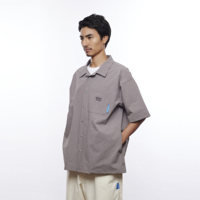 LIBERAIDERS(リベレイダース) / コーデュラ 半袖 シャツ / CORDURA 4WAY STRETCH SHIRT - GRAY / 712052501 / メンズ