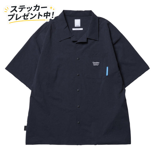 LIBERAIDERS(リベレイダース) / コーデュラ 半袖 シャツ / CORDURA 4WAY STRETCH SHIRT - BLACK / 712052501 / メンズ
