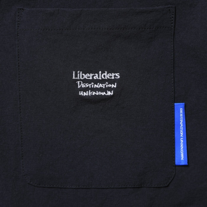 LIBERAIDERS(リベレイダース) / コーデュラ 半袖 シャツ / CORDURA 4WAY STRETCH SHIRT - BLACK / 712052501 / メンズ