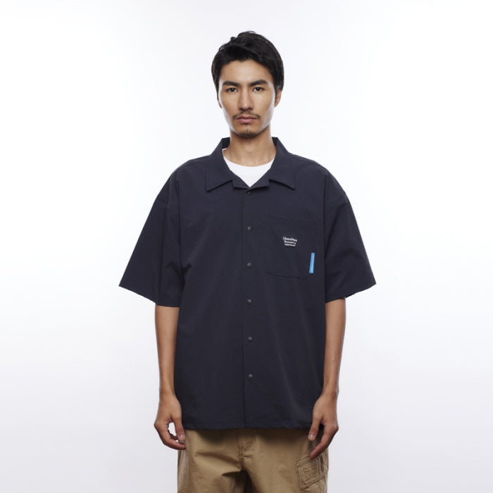 LIBERAIDERS(リベレイダース) / コーデュラ 半袖 シャツ / CORDURA 4WAY STRETCH SHIRT - BLACK / 712052501 / メンズ