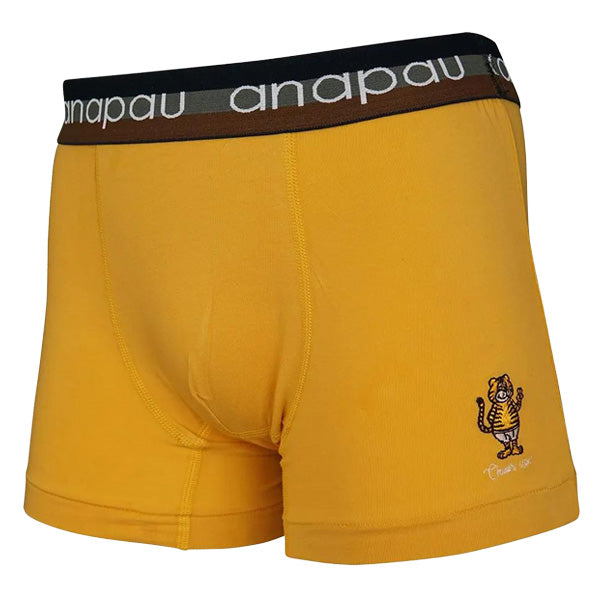 anapau  アナパウ / ボクサーパンツ 下着 アンダーウェア / P-2408 / トラキチピース - YELLOW / メンズ