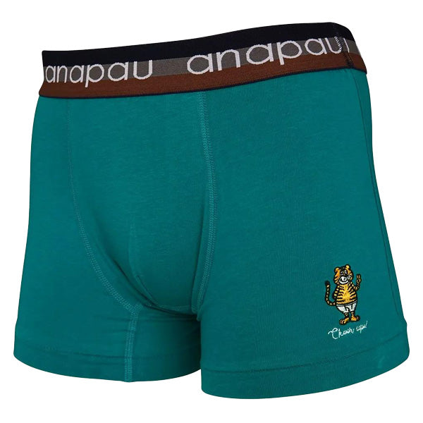 anapau  アナパウ / ボクサーパンツ 下着 アンダーウェア / P-2408 / トラキチピース - EMERALD / メンズ