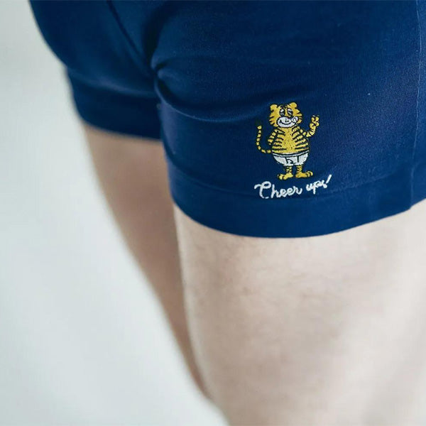 anapau  アナパウ / ボクサーパンツ 下着 アンダーウェア / P-2408 / トラキチピース - NAVY / メンズ