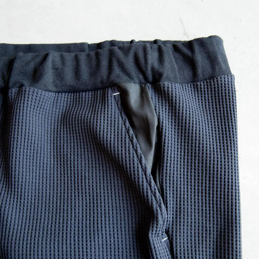 TURN ME ON(ターンミーオン) / ワッフルサーマルパンツ / ワッフルサーマルイージーショーツ - BLACK / 225-189 / メンズ
