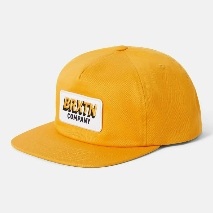 BRIXTON ( ブリクストン ) / スナップバック キャップ 帽子 / PAYMENT MP SNPK - SPRUCE YELLOW / 11790