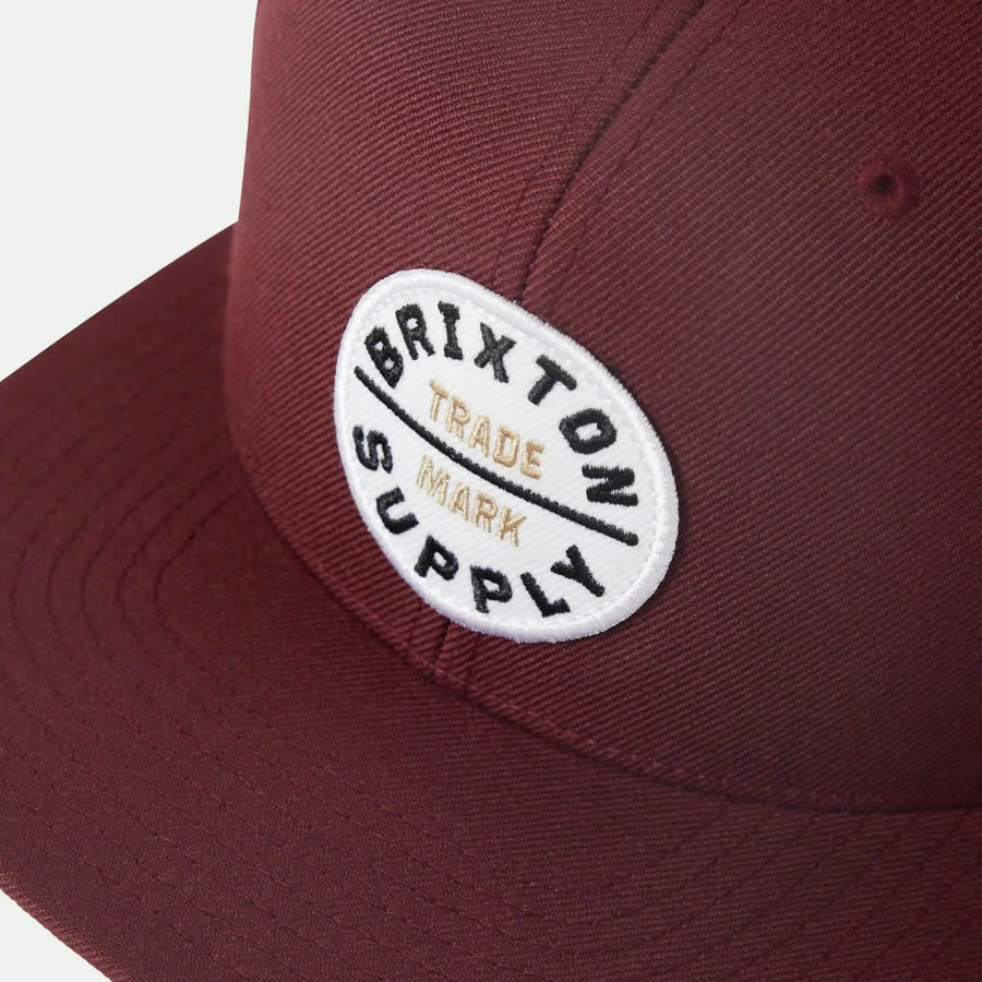 BRIXTON (ブリクストン) / ベースボールキャップ 帽子 / OATH III SNAPBACK - PORT / 10777