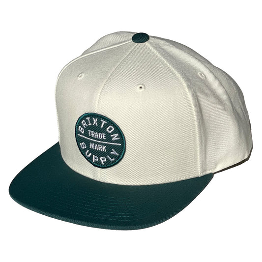 BRIXTON (ブリクストン) / ベースボールキャップ 帽子 / OATH III SNAPBACK - OFF WHITE x NIGHT SAGE / 10777-OFWNS
