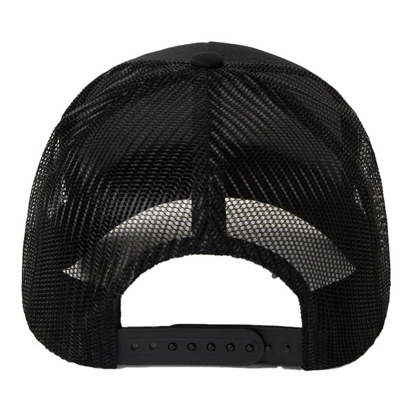 BRIXTON ( ブリクストン ) / メッシュキャップ  / GENUINE QLTY C NP MP TRUCKER HAT - BLACK x BLACK / 11899 - BKBLK