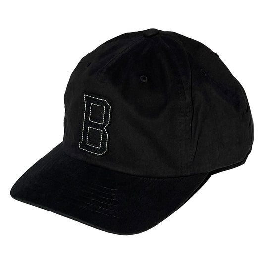 BRIXTON (ブリクストン) / ベースボールキャップ 帽子 / BIG B MP CAP - BLACK x BLACK x OFF WHITE / 11158-BKBKO