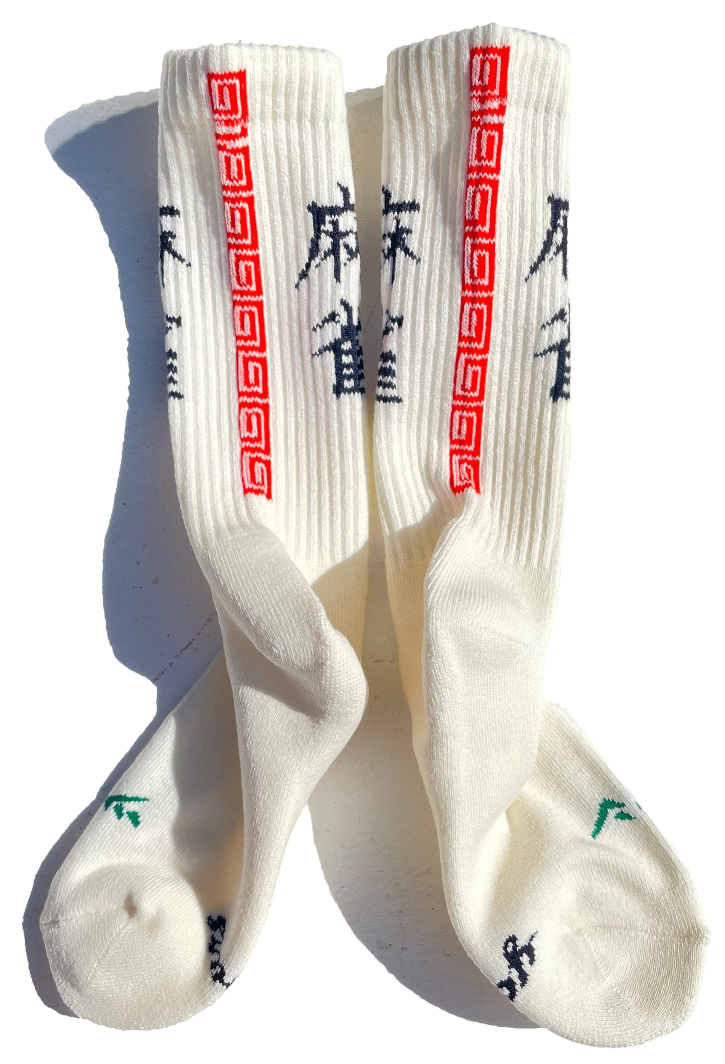 yours socks(ユアーズソックス) / 靴下 クルーソックス  / 麻雀 - WHITE / Y2508 / メンズ