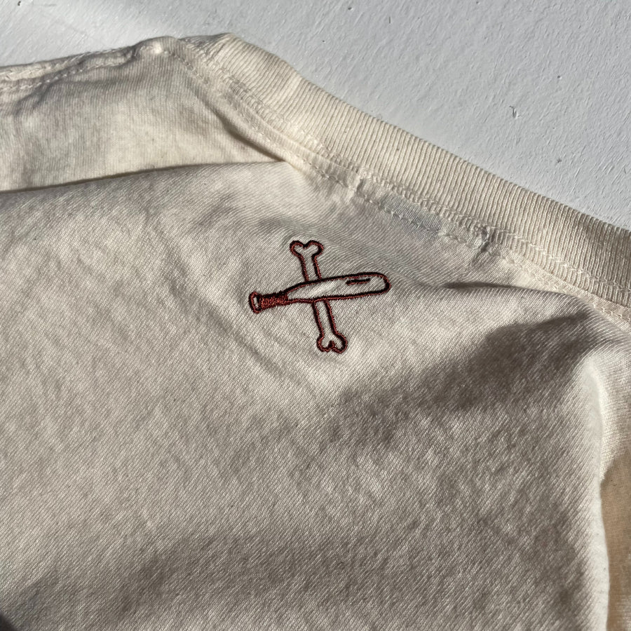 JHANKSON(ジャンクソン) x 犬の一日 / 長袖Tシャツ ロンT / PARK IT! L/S TEE - NATURAL / JHI-LS014 / メンズ