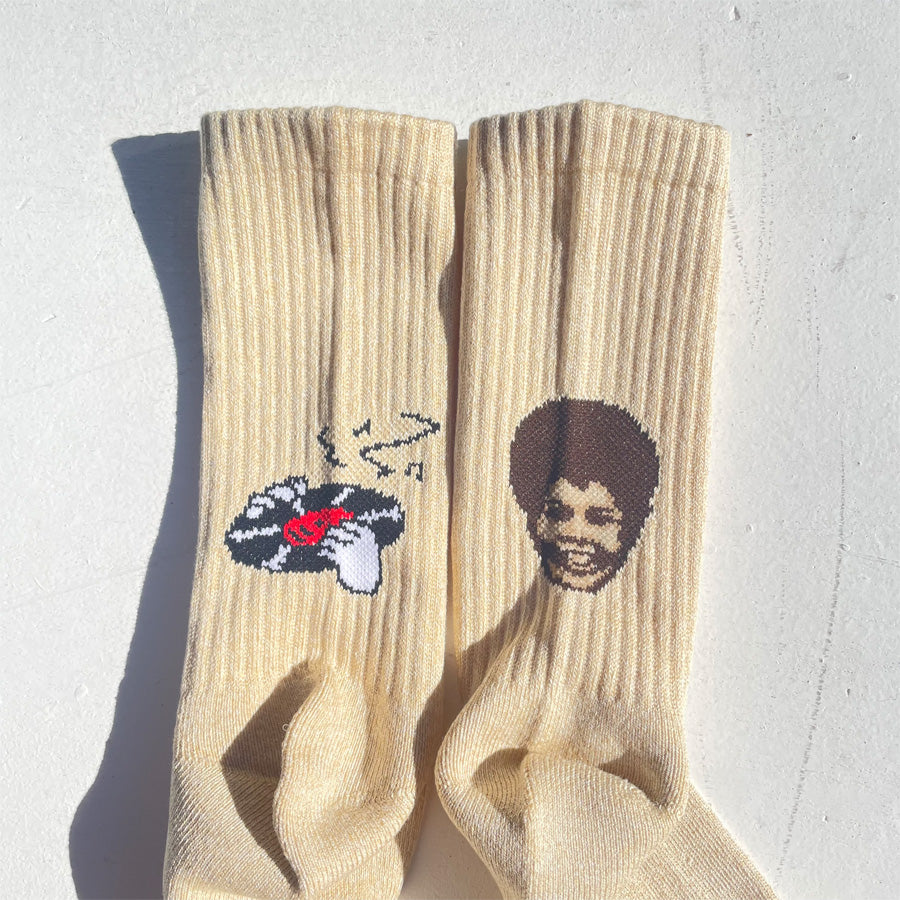 ROSTER SOX(ロスターソックス) / 靴下 クルーソックス / SOUL LADY - BEIGE / RS-457 / メンズ レディース
