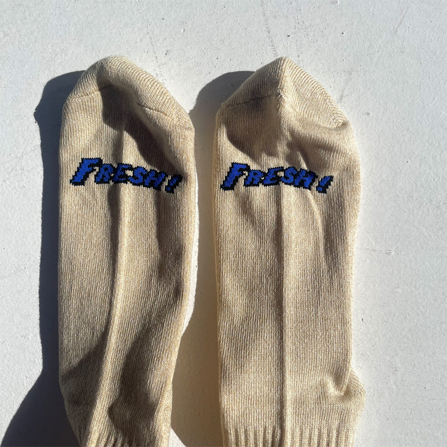 ROSTER SOX(ロスターソックス) / 靴下 クルーソックス / SOUL LADY - BEIGE / RS-457 / メンズ レディース