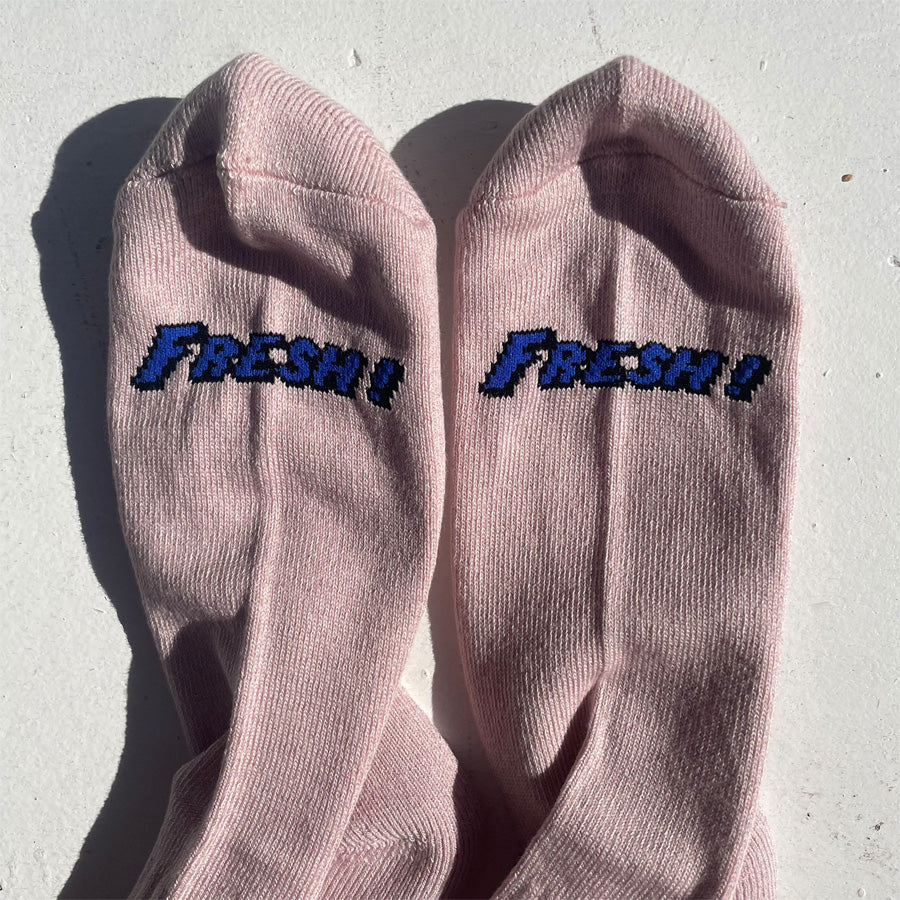 ROSTER SOX(ロスターソックス) / 靴下 クルーソックス / SOUL LADY - PINK / RS-457 / メンズ レディース