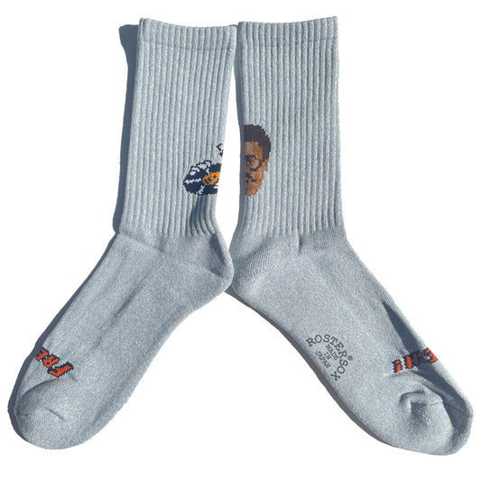 ROSTER SOX(ロスターソックス) / 靴下 クルーソックス / SOUL MAN - BLUE / RS-458 / メンズ レディース